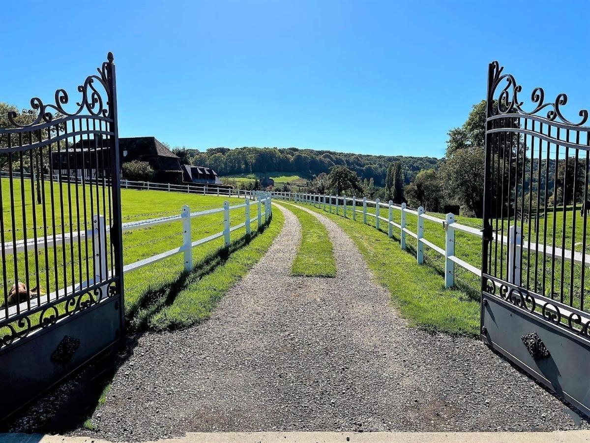 Le Gîte Marguerite - Calvados : vue panoramique sur la Normandie Hermival-les-Vaux Exterior foto