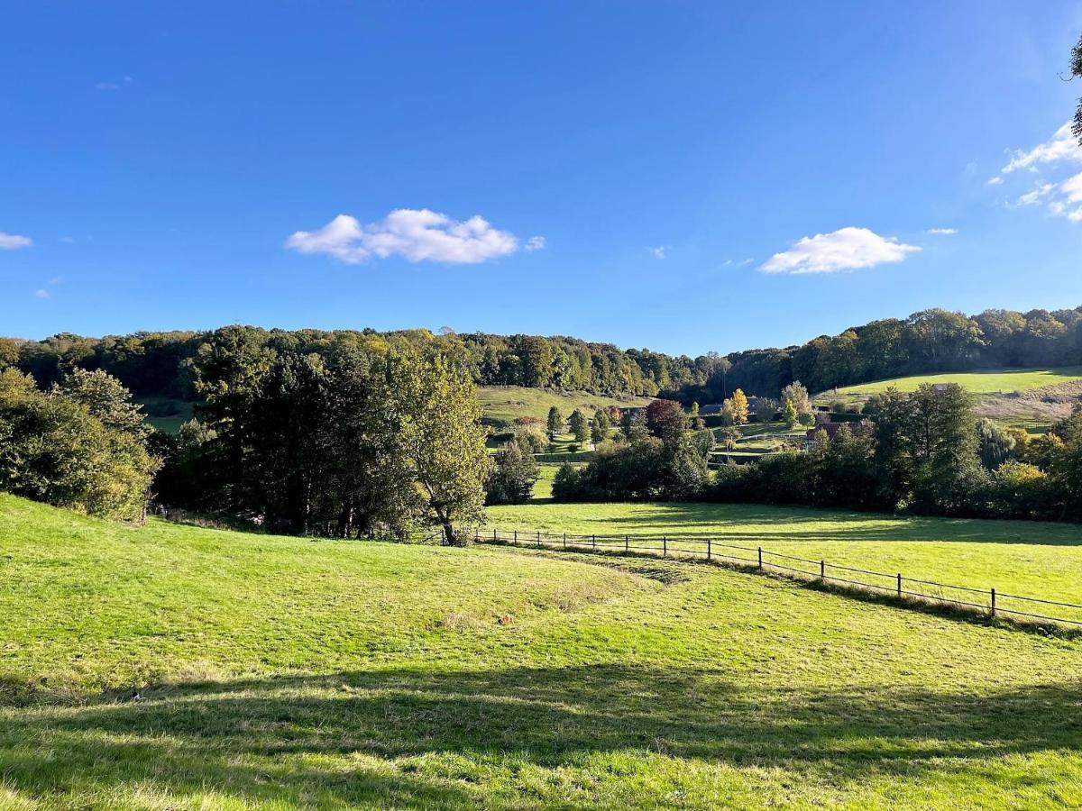 Le Gîte Marguerite - Calvados : vue panoramique sur la Normandie Hermival-les-Vaux Exterior foto