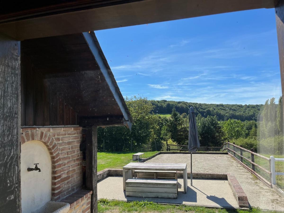 Le Gîte Marguerite - Calvados : vue panoramique sur la Normandie Hermival-les-Vaux Exterior foto